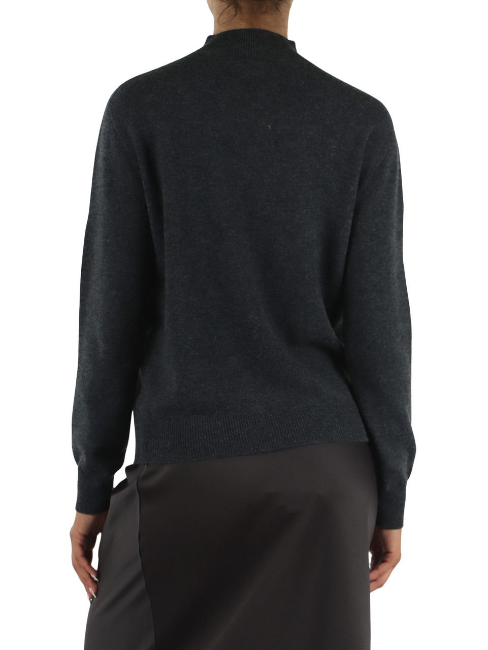 GRIGIO SCURO | Maglia in lana e cashmere NETTO