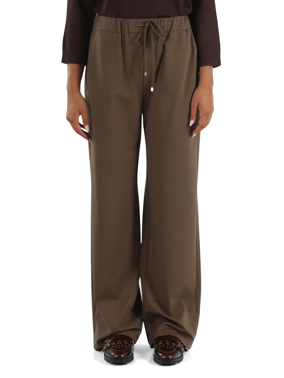 TORTORA | Pantaloni in misto lyocell AFONA