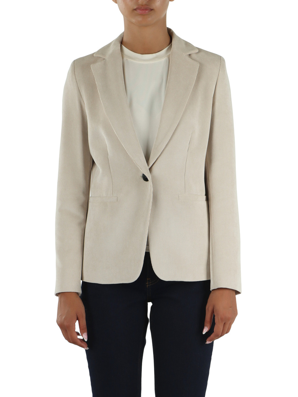 BEIGE | Giacca in velluto a costine ERESIA