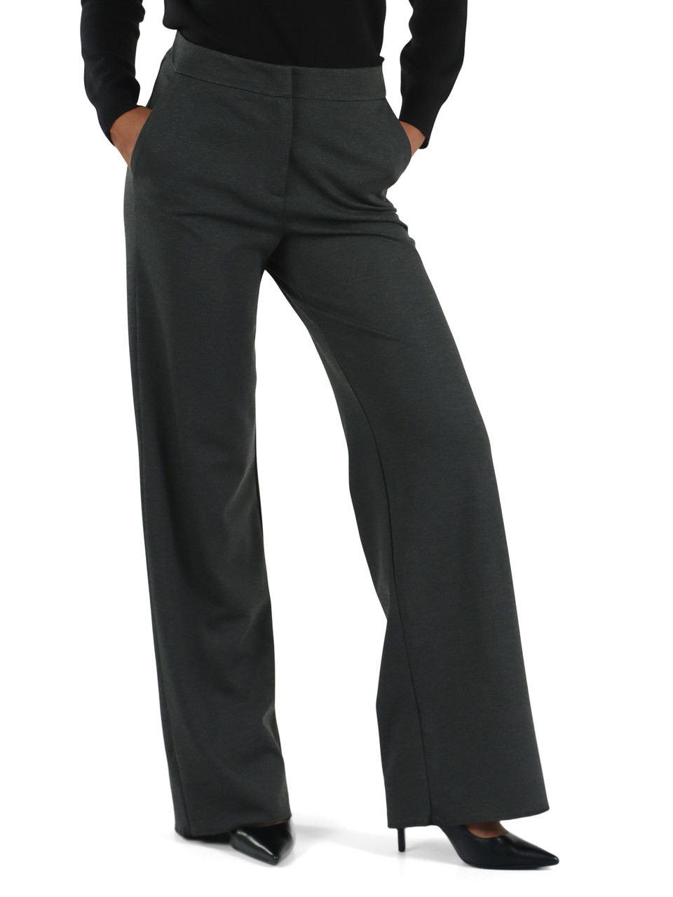 GRIGIO SCURO | Pantalone punto Milano PALACE