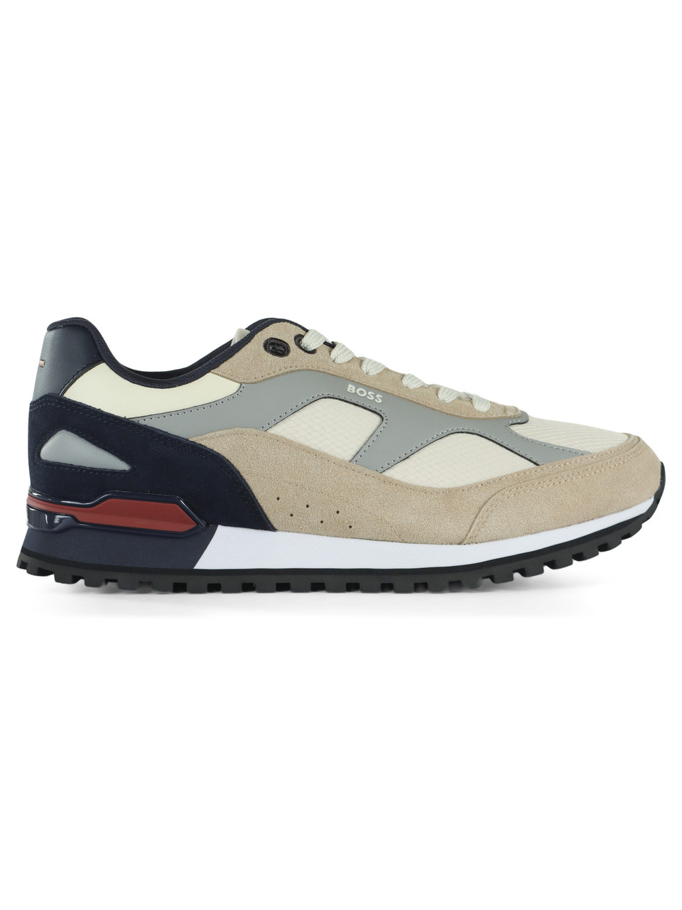 BEIGE | Sneakers in ecopelle e tessuto PARKOUR-L RUNN