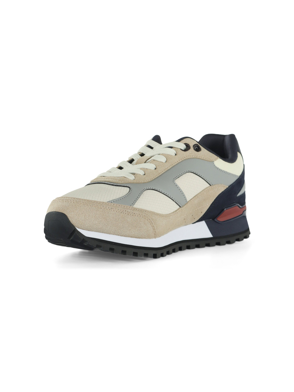 BEIGE | Sneakers in ecopelle e tessuto PARKOUR-L RUNN