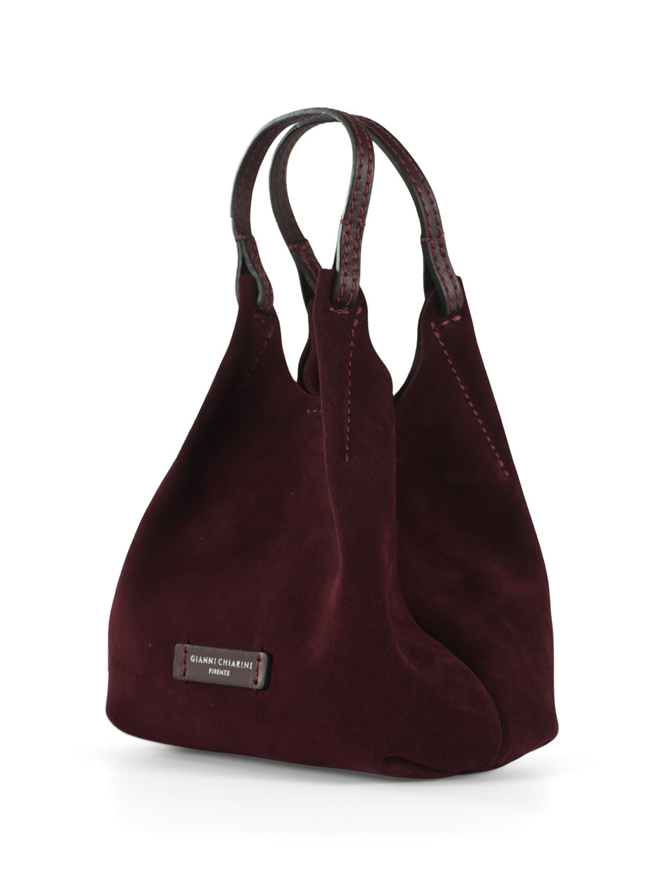 MERLOT | Borsa a mano in suede DUA Small