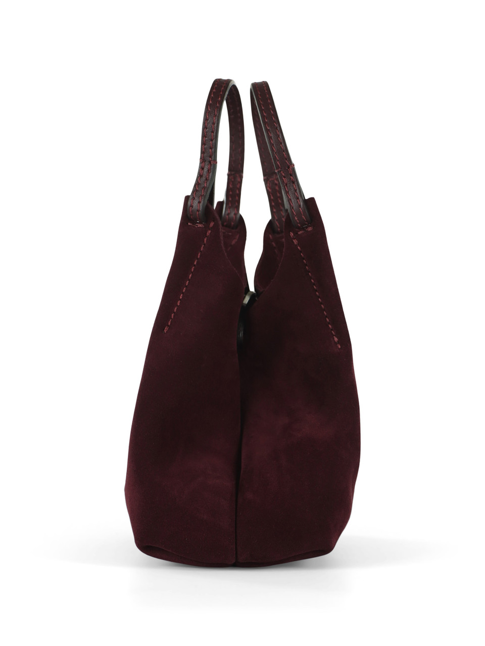 MERLOT | Borsa a mano in suede DUA Small