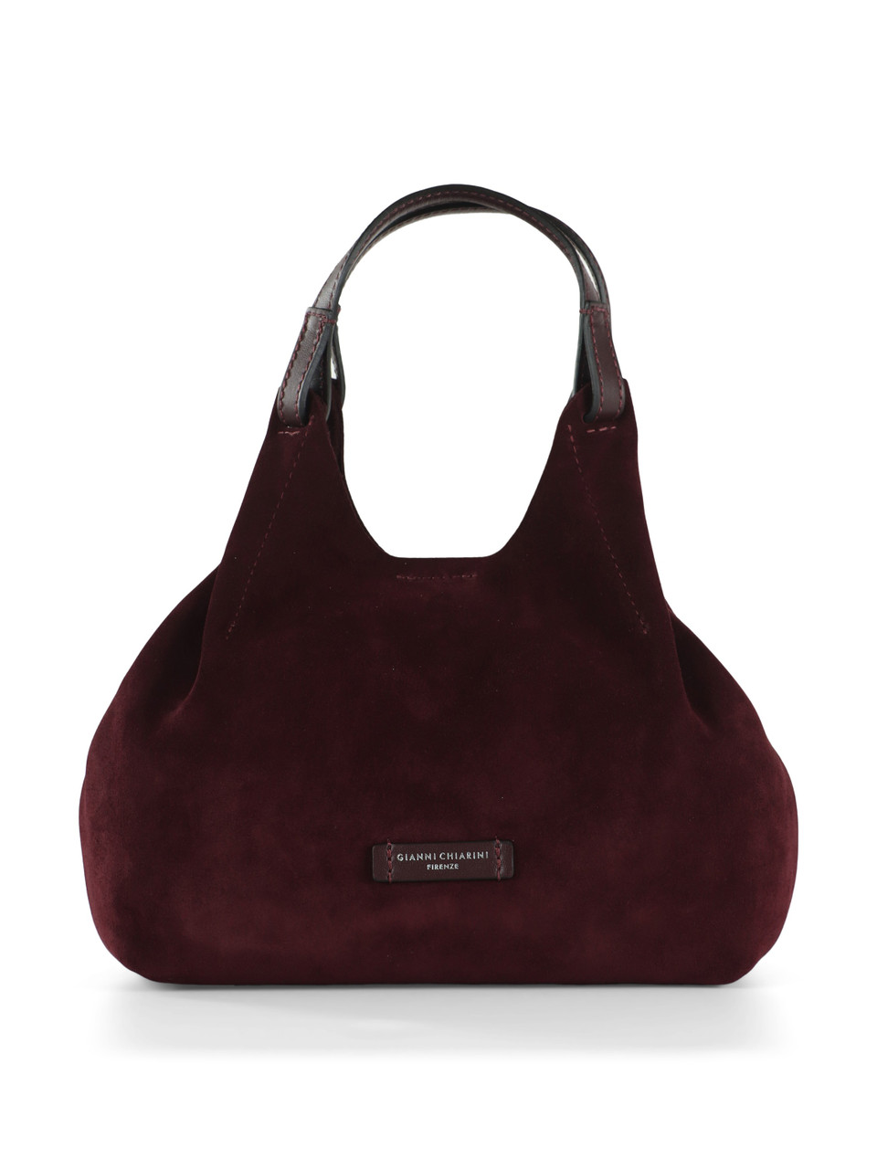 MERLOT | Borsa a mano in suede DUA Medium