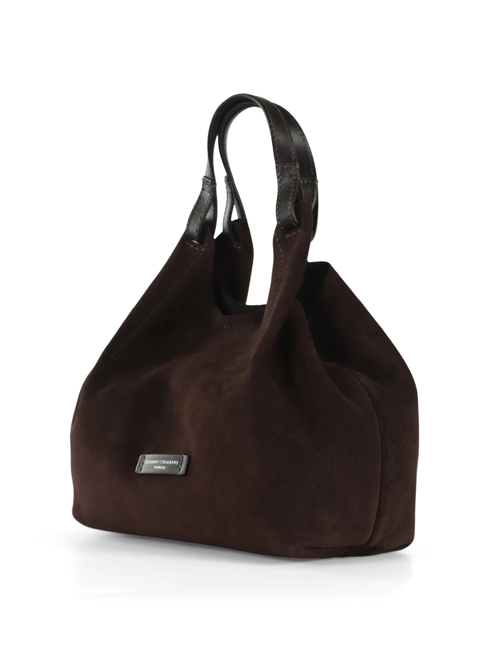 BRAUN | DUA Medium Handtasche aus Wildleder