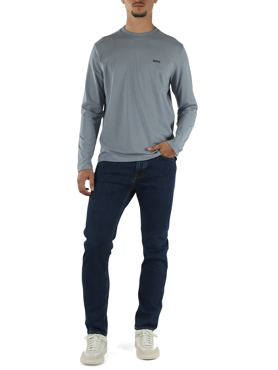 CARTA DA ZUCCHERO | T-shirt manica lunga in cotone stretch