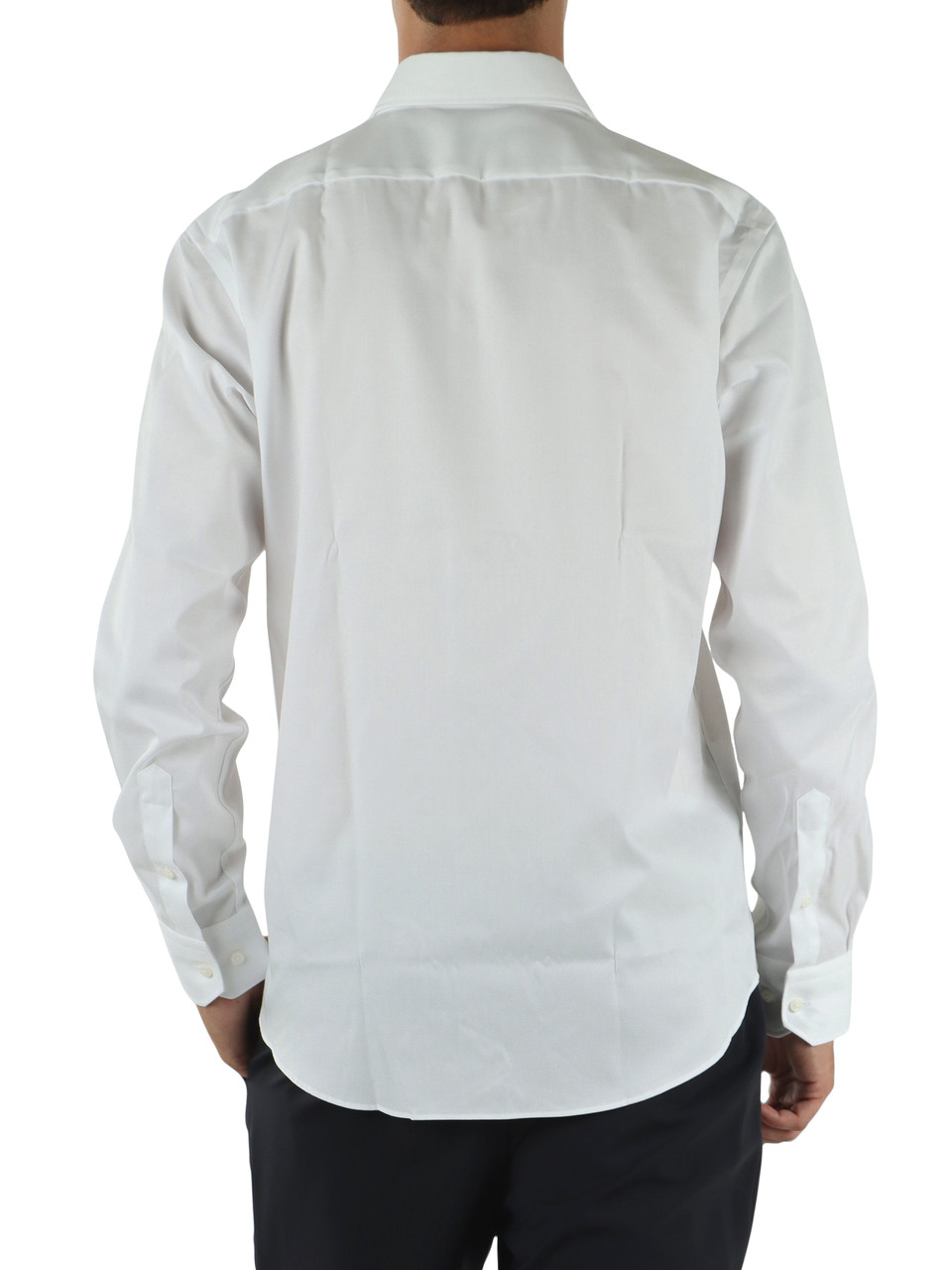 BIANCO | Camicia regular fit easy iron in cotone