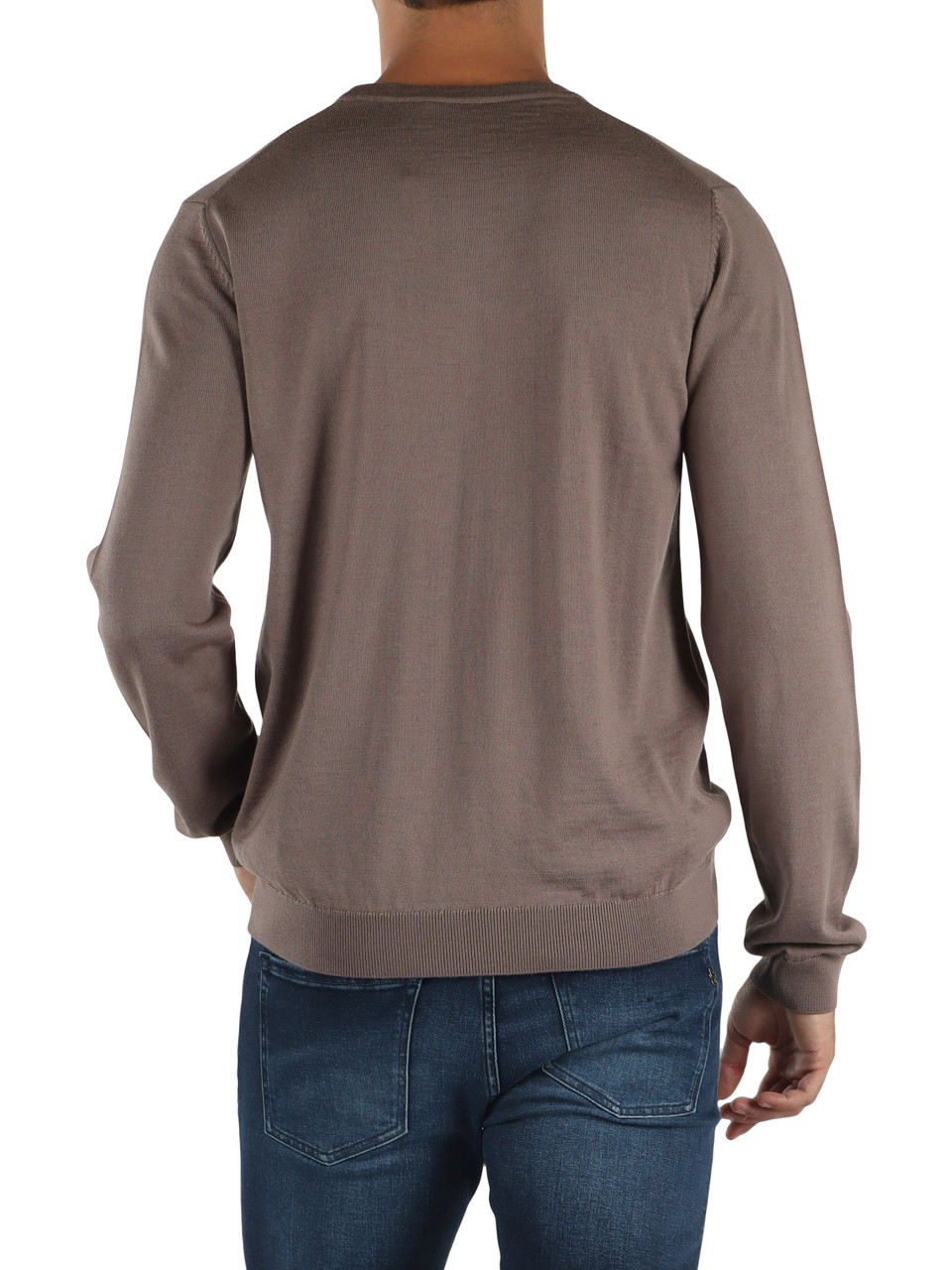 TORTORA | Maglia girocollo in lana vergine