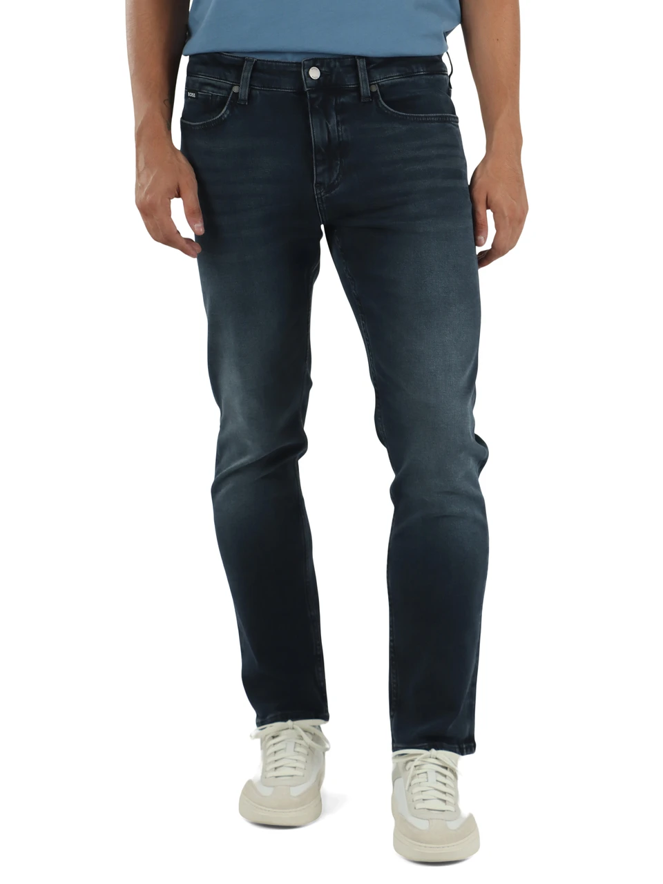 BLU SCURO | Pantalone jeans cinque tasche DELAWARE slim fit Performance