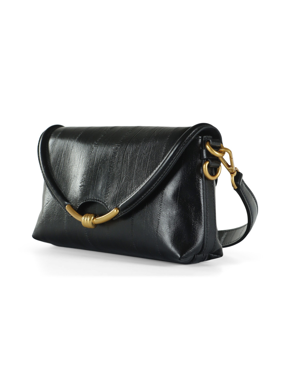 NERO | Borsa in pelle martellata BEA Small