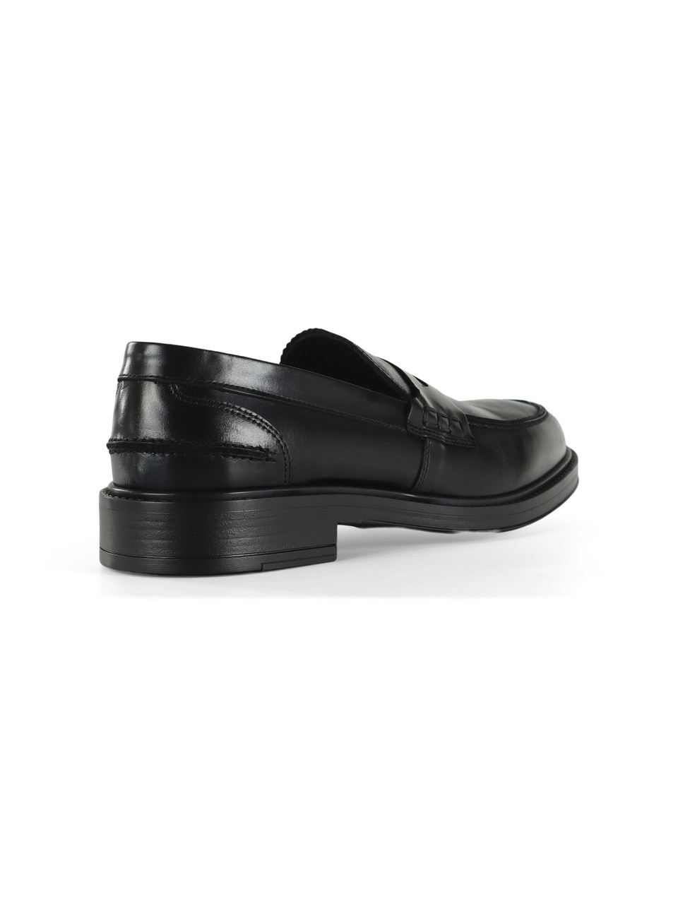 NERO | Mocassino in pelle con mascherina