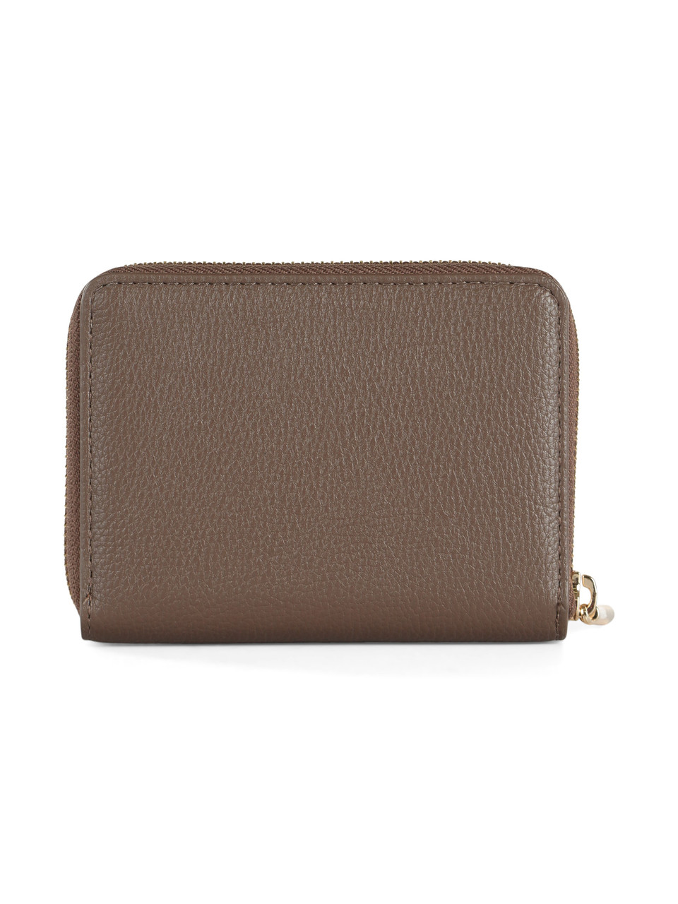 MARRONE | Portafoglio con zip CALIWEN Medium