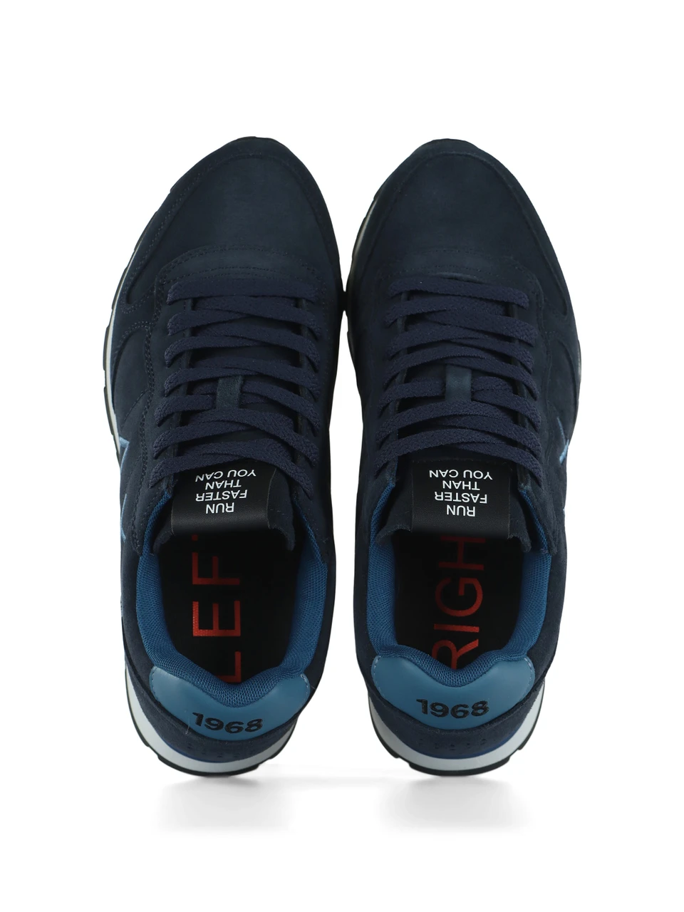 BLU SCURO | Sneakers in pelle ed ecopelle TOM SUEDE