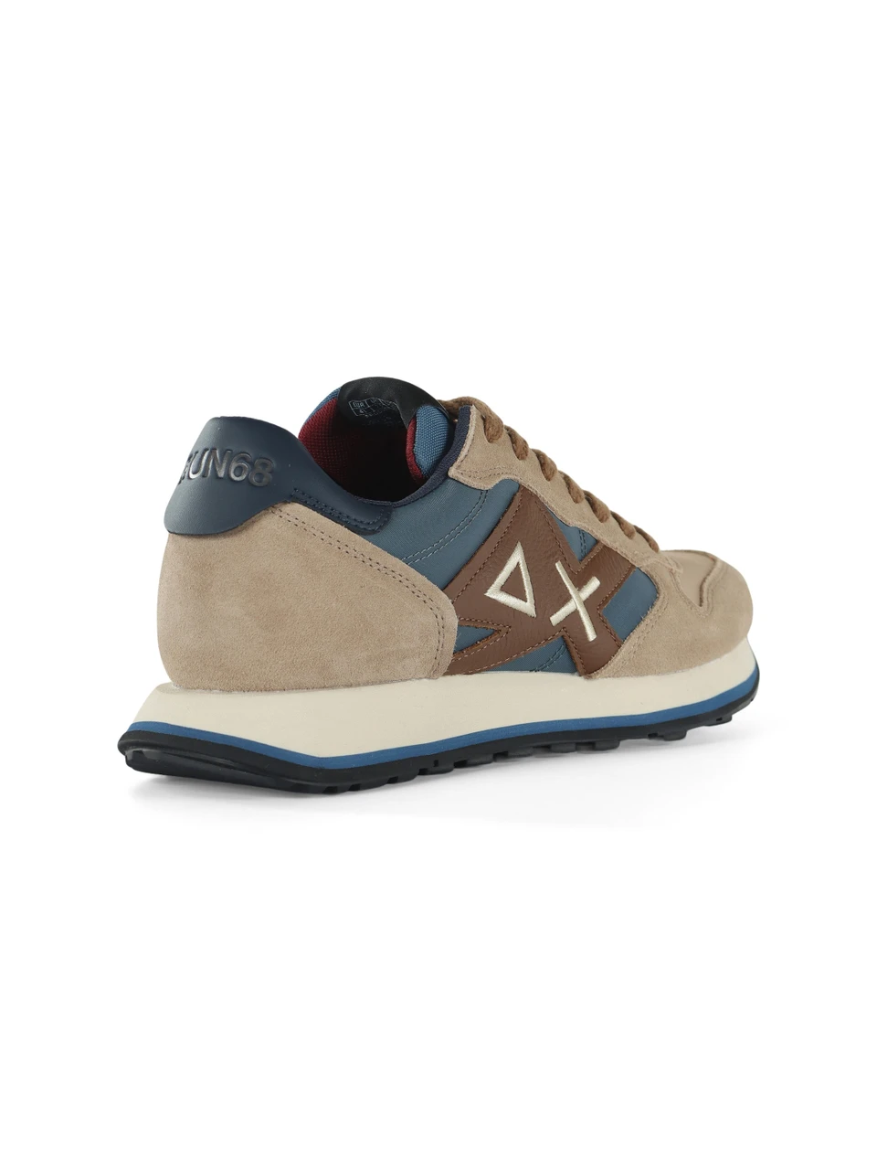 BEIGE | Sneakers in pelle e tessuto JAKI 2.0 BICOLOR