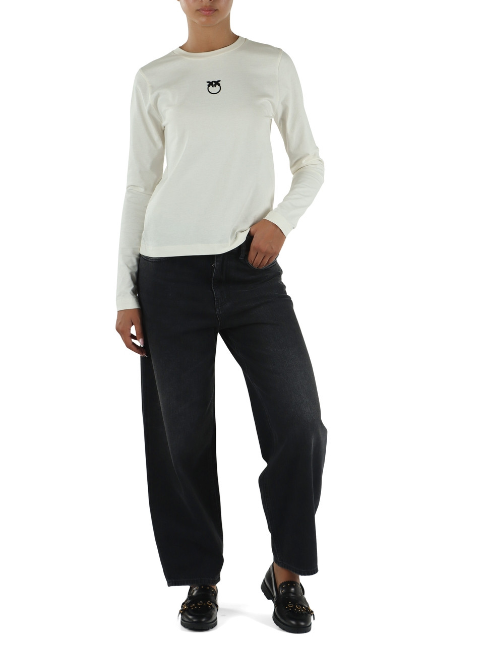 PANNA | T-shirt manica lunga in cotone TOBLINO