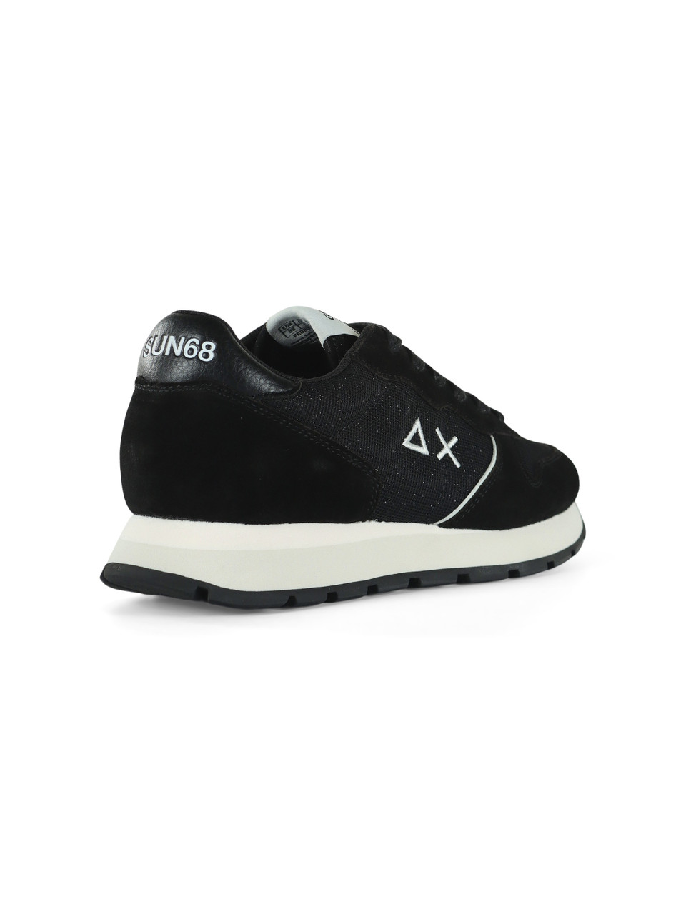 NERO | Sneakers in pelle e tessuto ALLY GLITTER TEXTILE