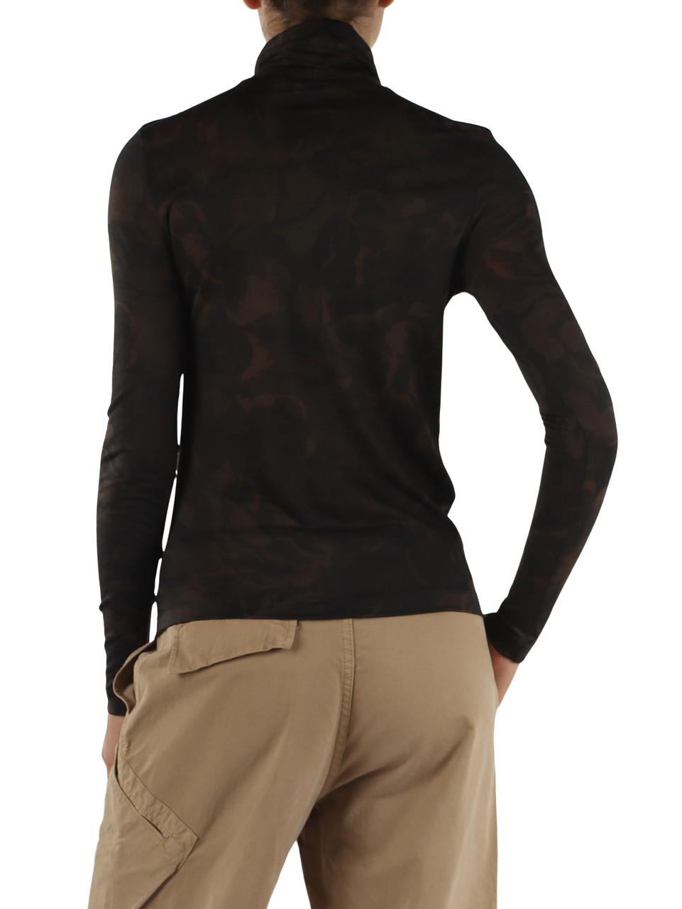 NERO | Maglia in jersey leggero di misto lana BRENDOLA