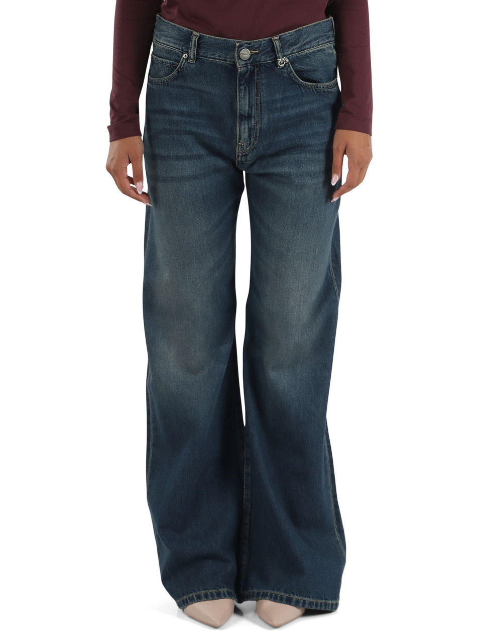 BLU | Pantalone jeans cinque tasche WANDA Wide Leg