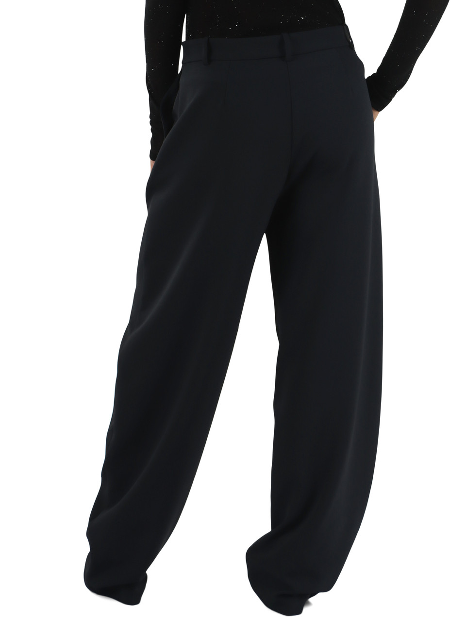 NERO | Pantalone in crepe tecnico stretch BELCOLORE