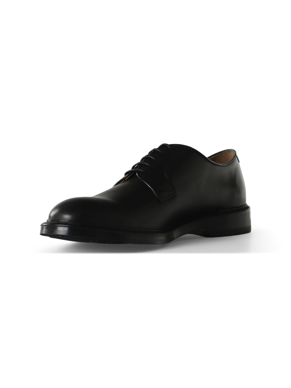 NERO | Stringata Derby in pelle