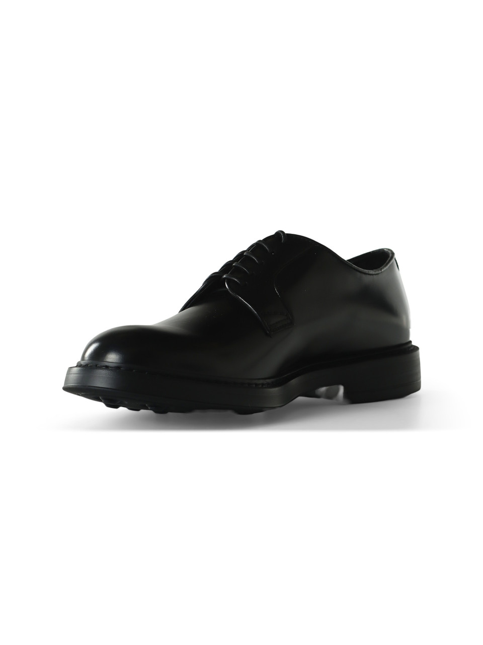 NERO | Stringata in pelle