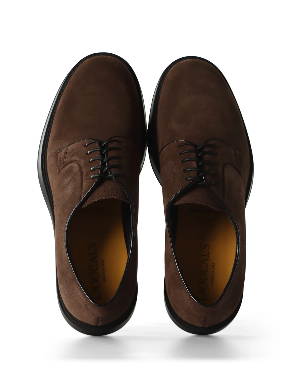MARRONE | Stringata Derby in suede