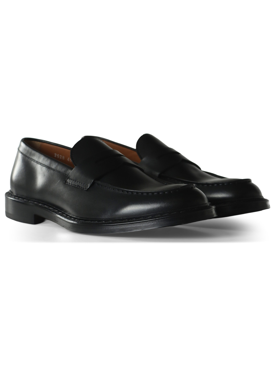 NERO | Mocassino in pelle con mascherina