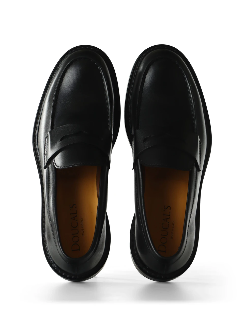NERO | Mocassino in pelle con mascherina