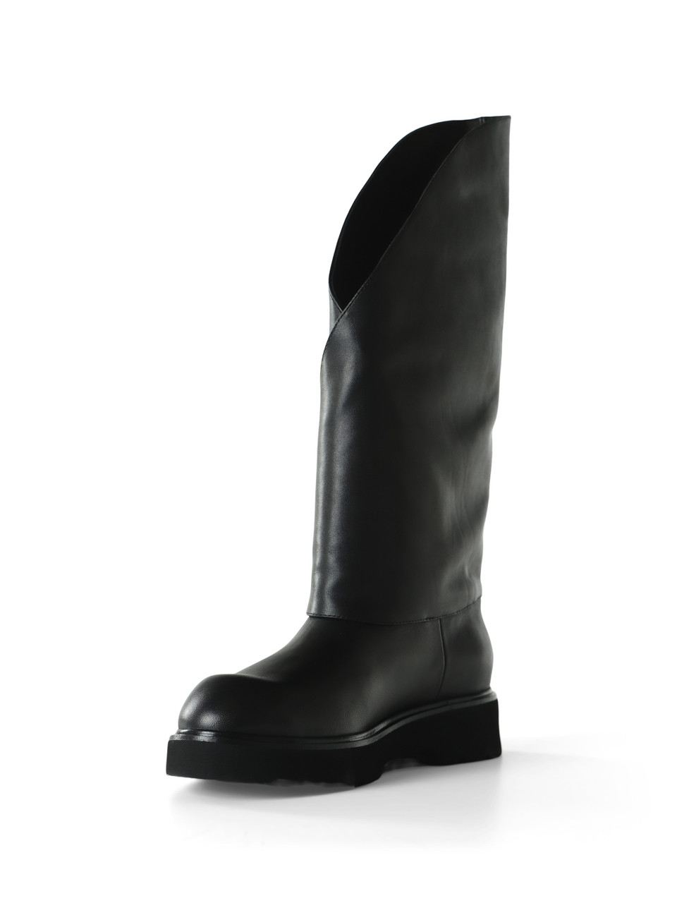 NERO | Stivali in pelle LILY08A
