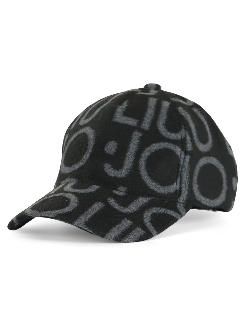 NERO | Cappello con visiera e stampa logo