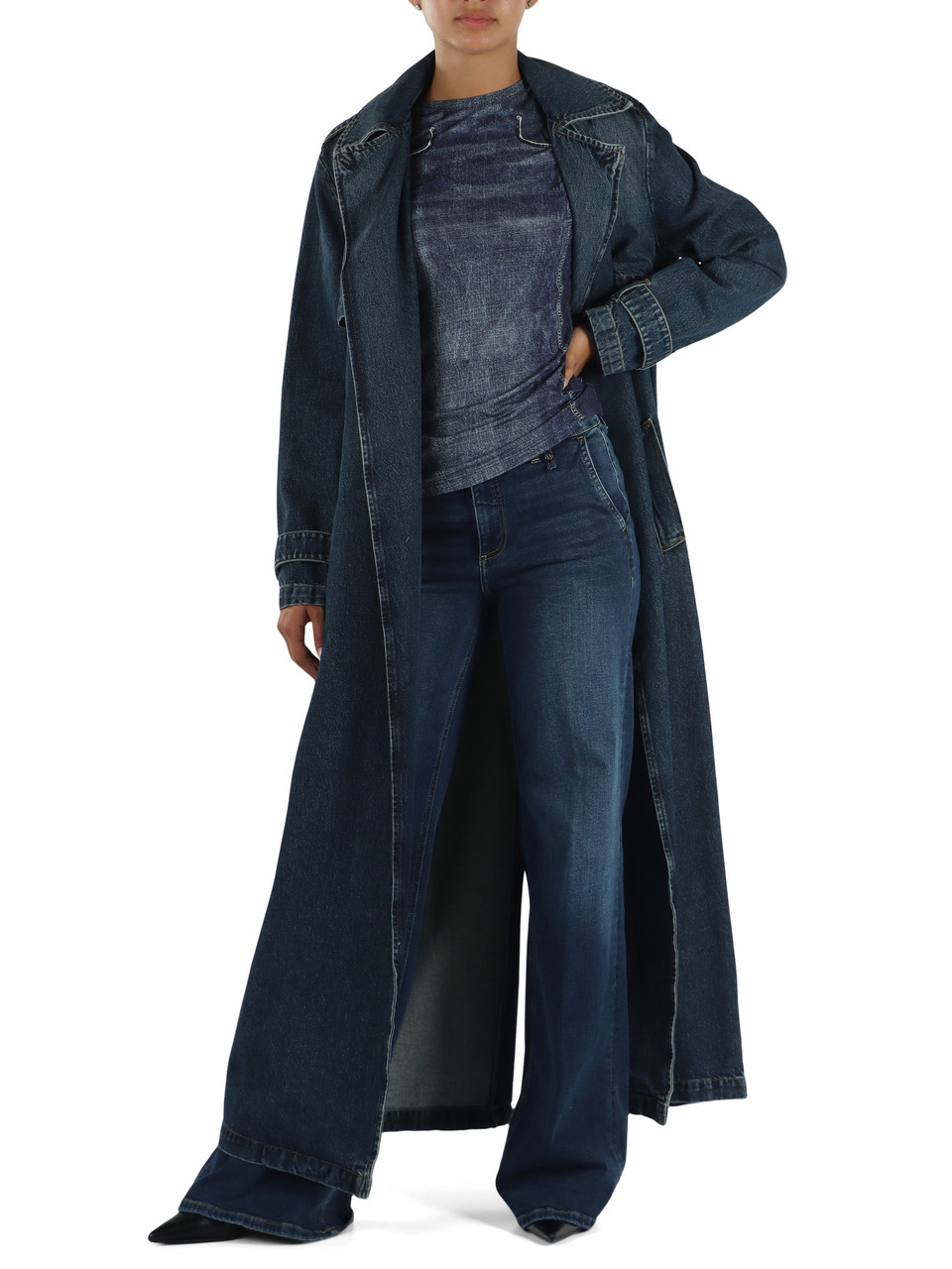 BLU | LIU JO feat. ELODIE: Trench in denim
