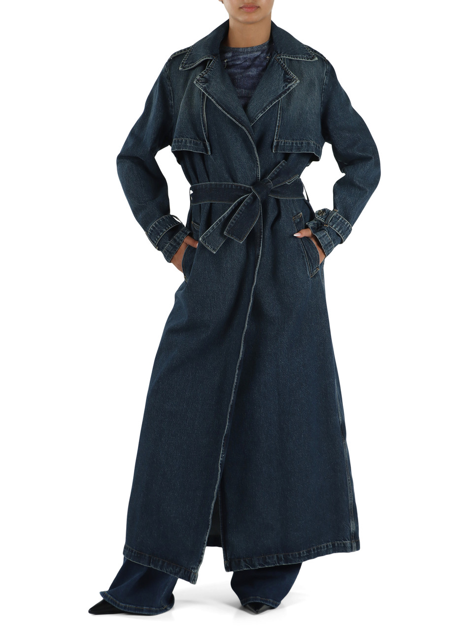 BLU | LIU JO feat. ELODIE: Trench in denim