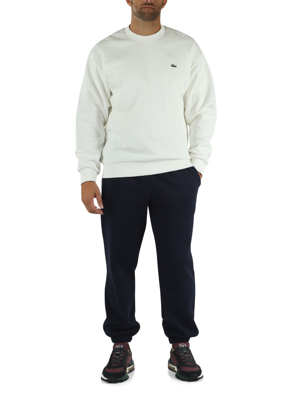 OFF WHITE | Classic Fit Rundhals-Sweatshirt