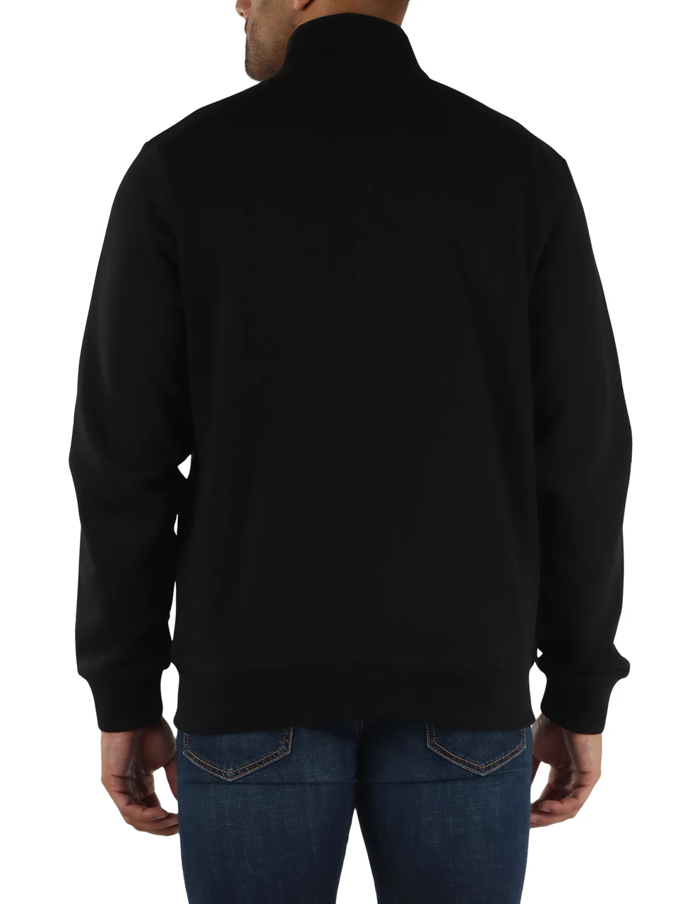 NERO | Felpa Regular fit con zip