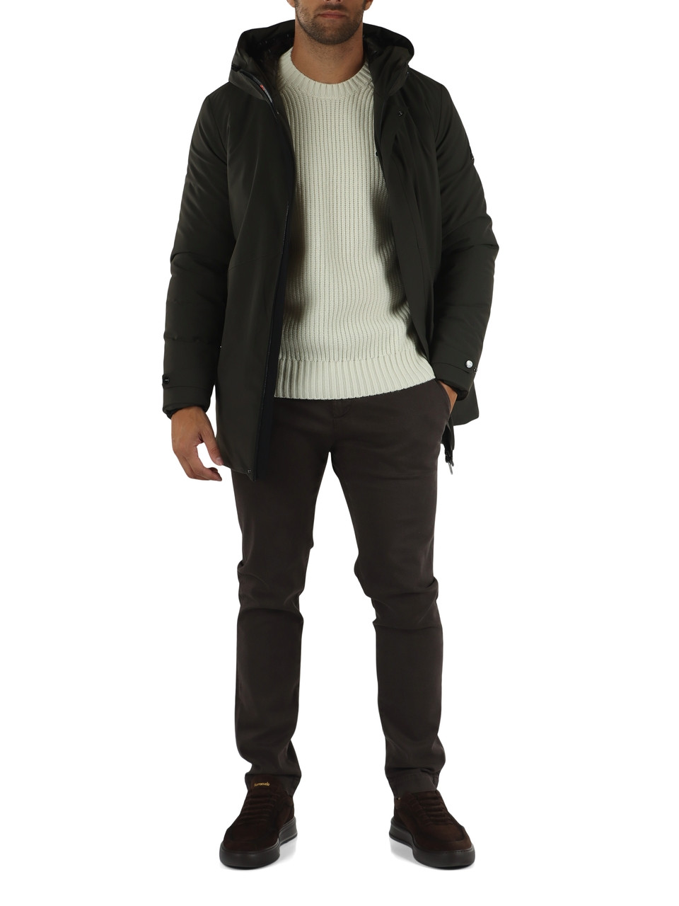 PANNA | Maglia girocollo classic fit in lana
