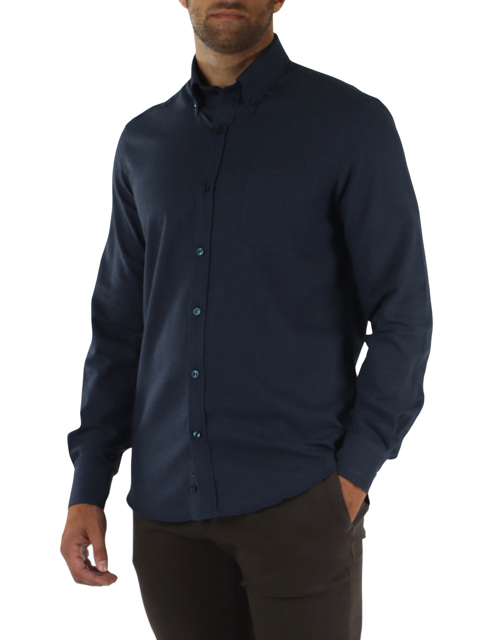 BLU | Camicia button down in cotone