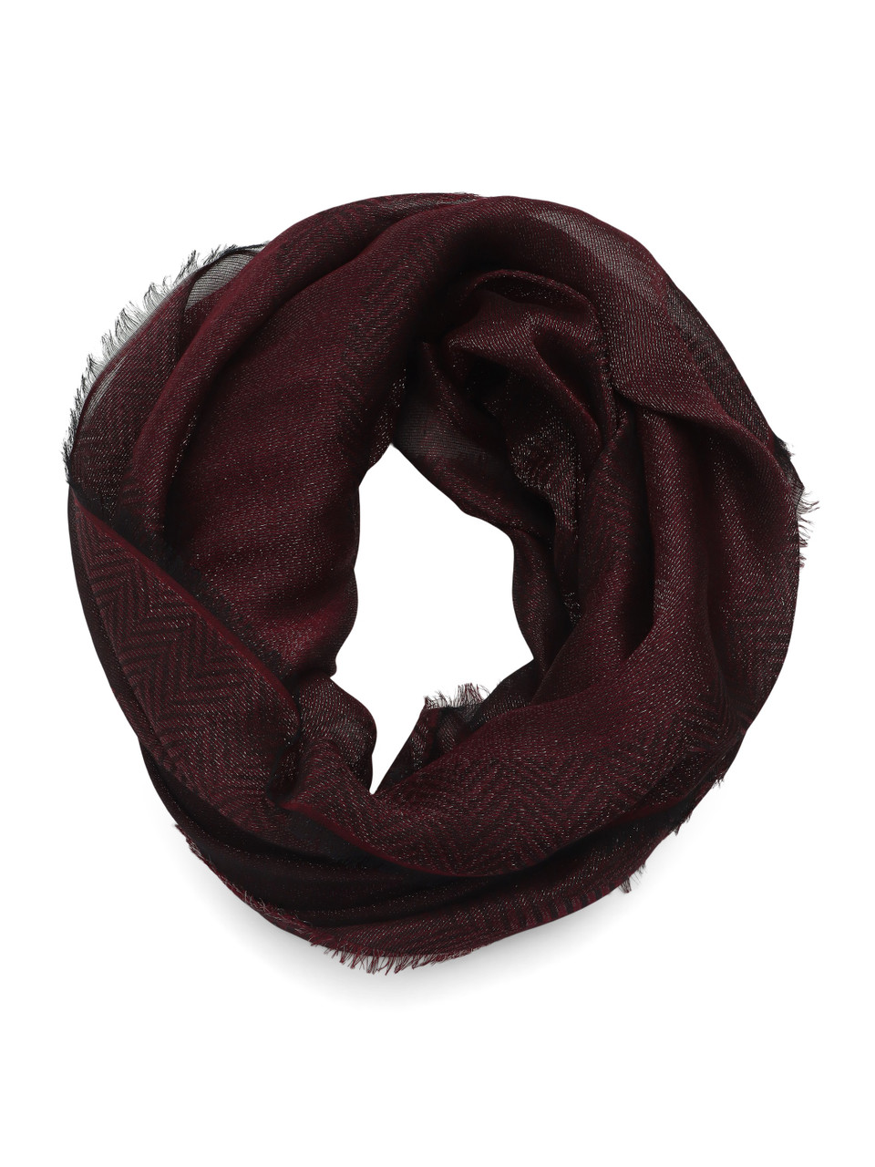 BORDEAUX | Foulard quadrato COLLANA in misto viscosa e modal