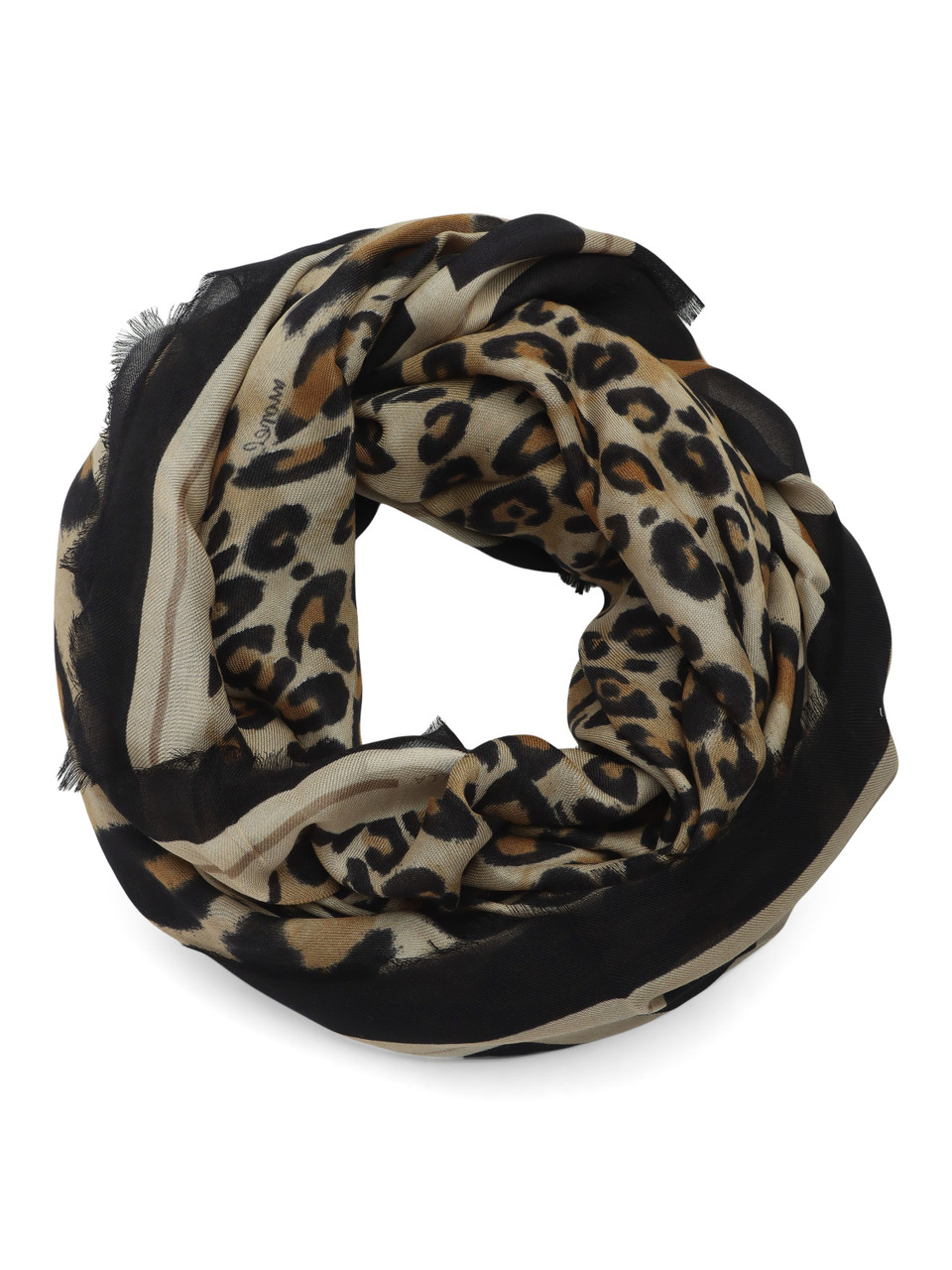leopardato | Foulard quadrato in modal AEROSI