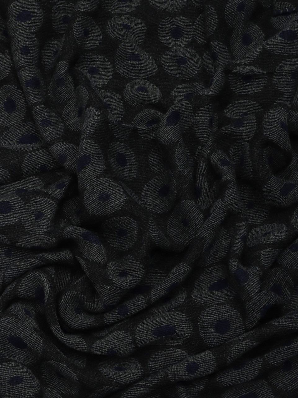 GRIGIO | Maxi sciarpa in misto lana, modal e alpaca
