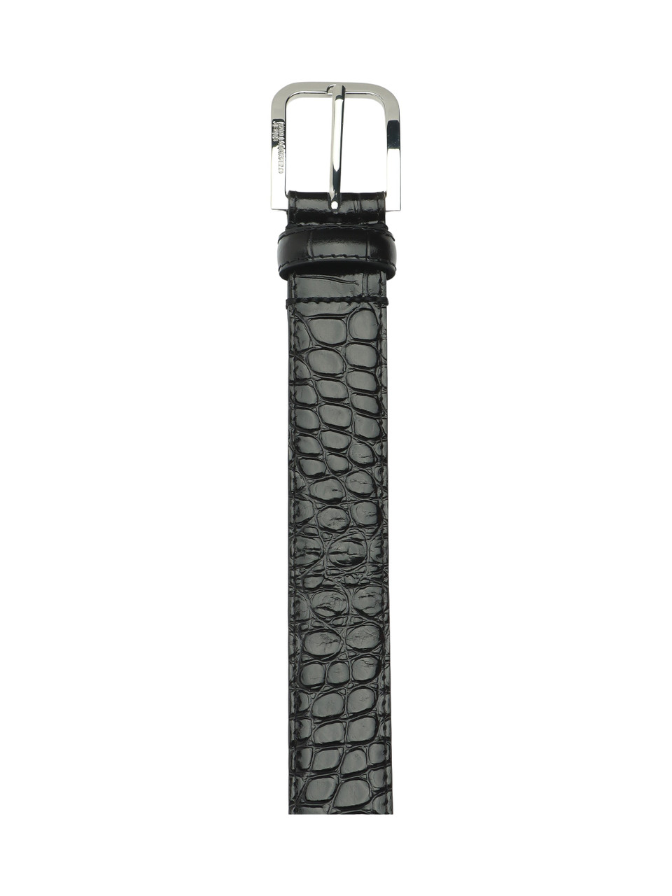 NERO | Cintura KLJ Croco Leather