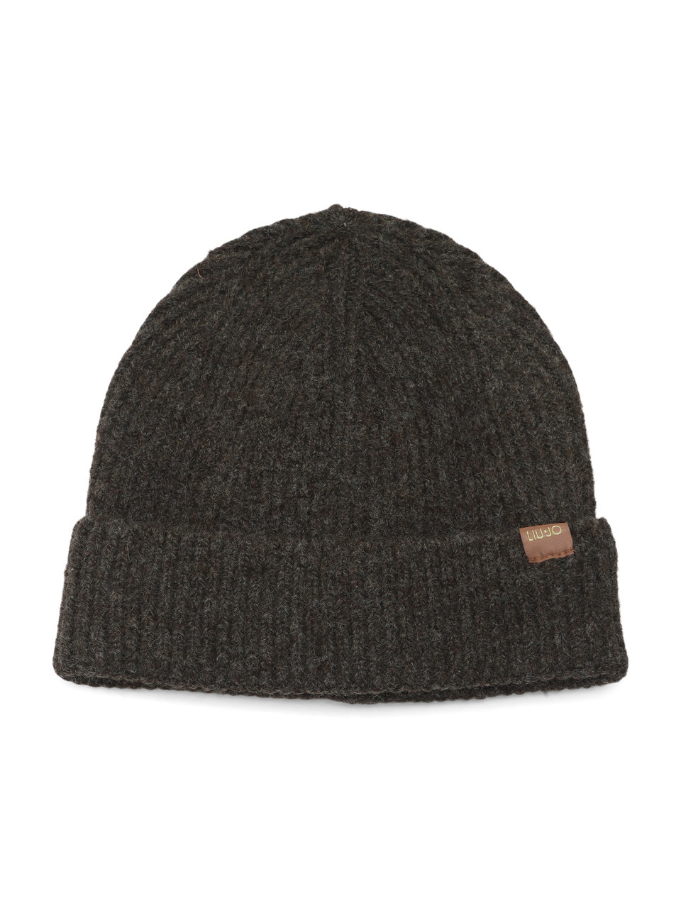 MARRONE | Cappello a costine in misto lana