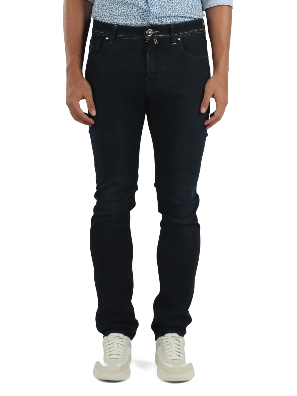 BLU SCURO | Pantalone jeans cinque tasche BARD FAST Slim fit