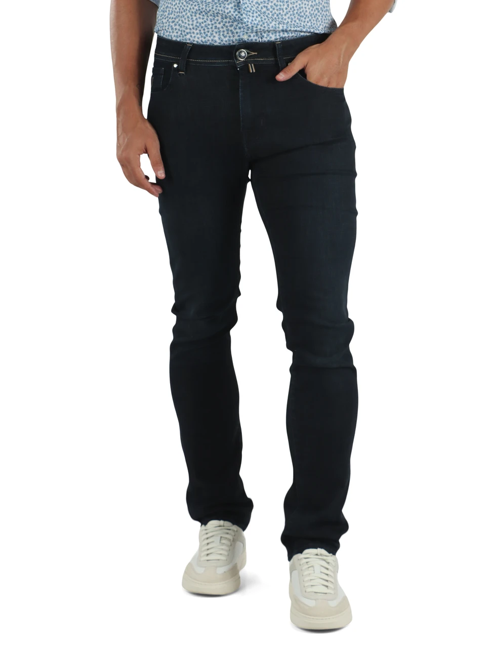 BLU SCURO | Pantalone jeans cinque tasche BARD FAST Slim fit
