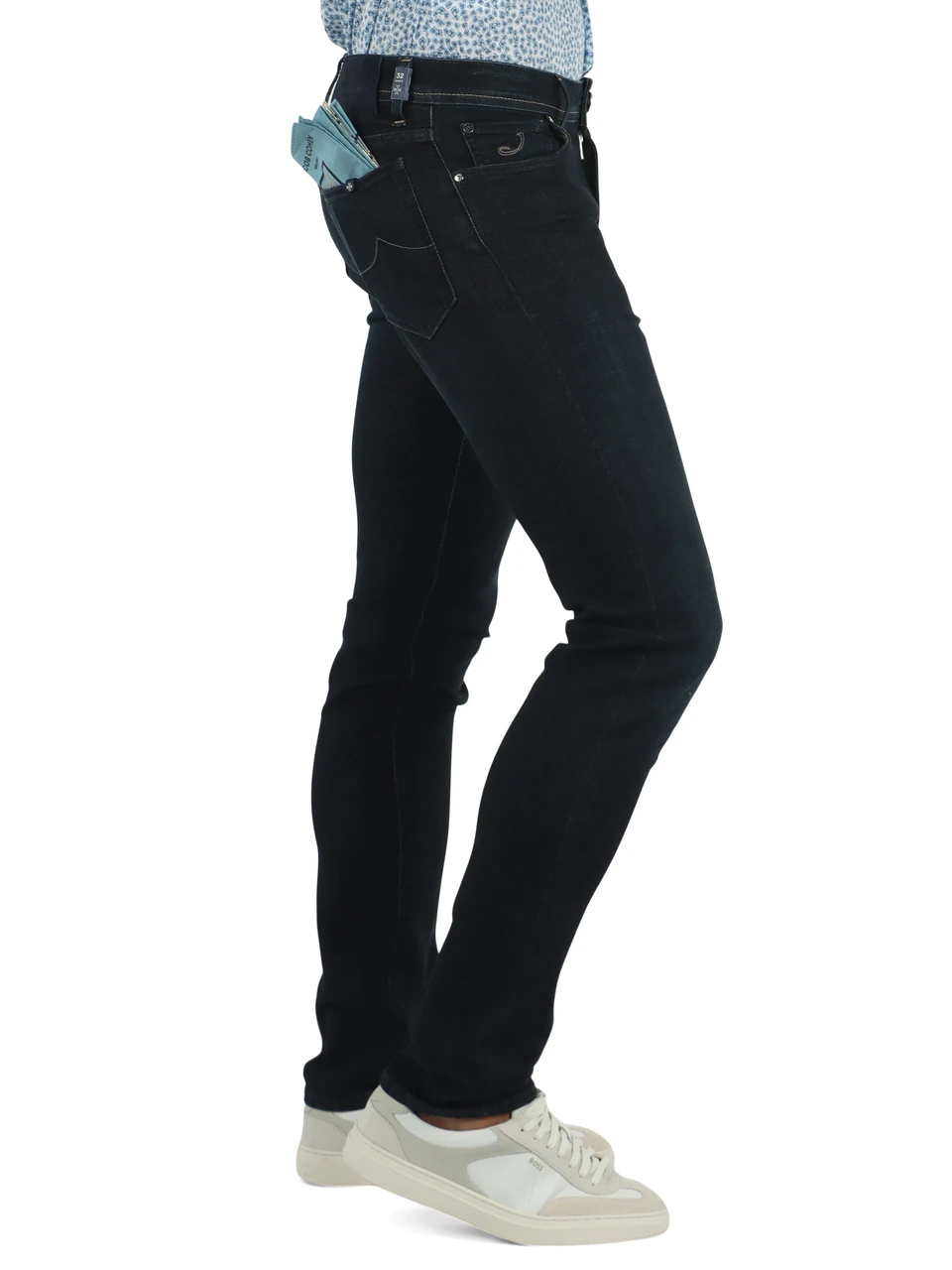 BLU SCURO | Pantalone jeans cinque tasche BARD FAST Slim fit