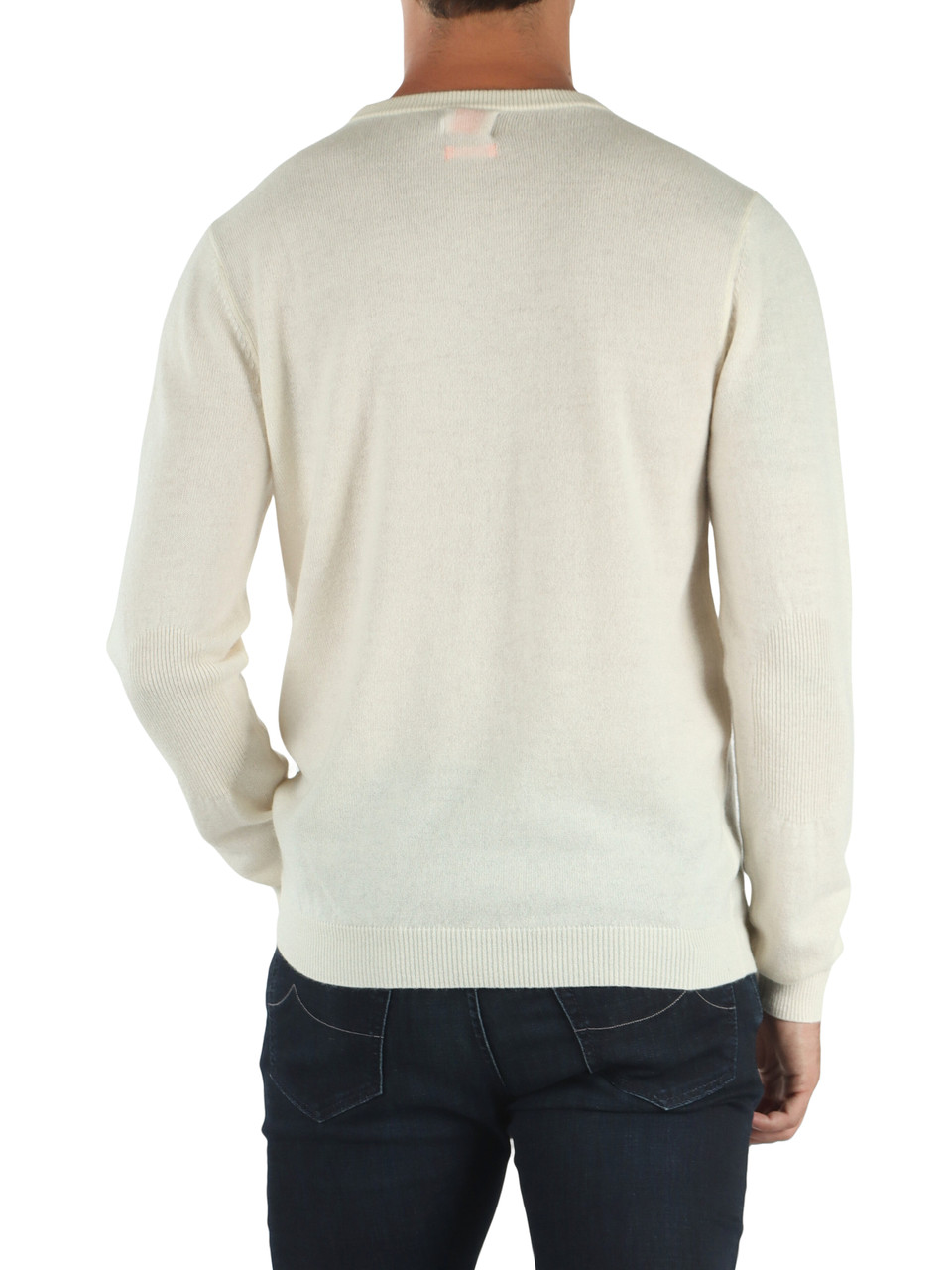 PANNA | Maglia girocollo in lana merino e cashmere