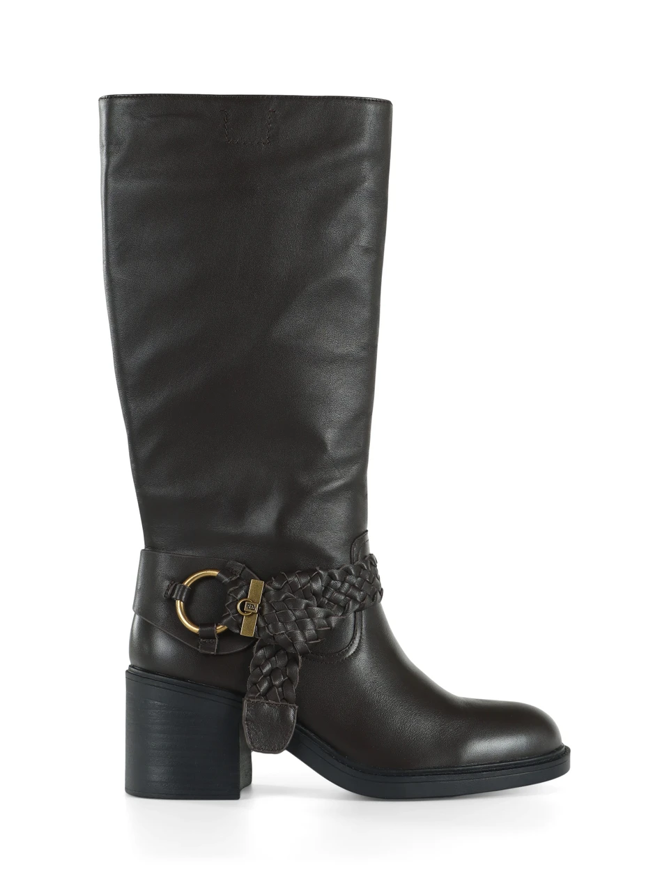 MARRONE | Stivali in pelle COLBY 03