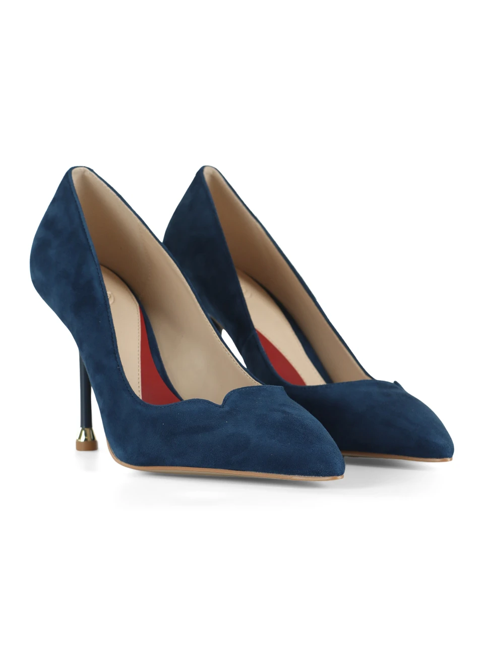 BLU | MY LIU JO ESSENTIAL: Dècolletè in suede MY DEMI 04
