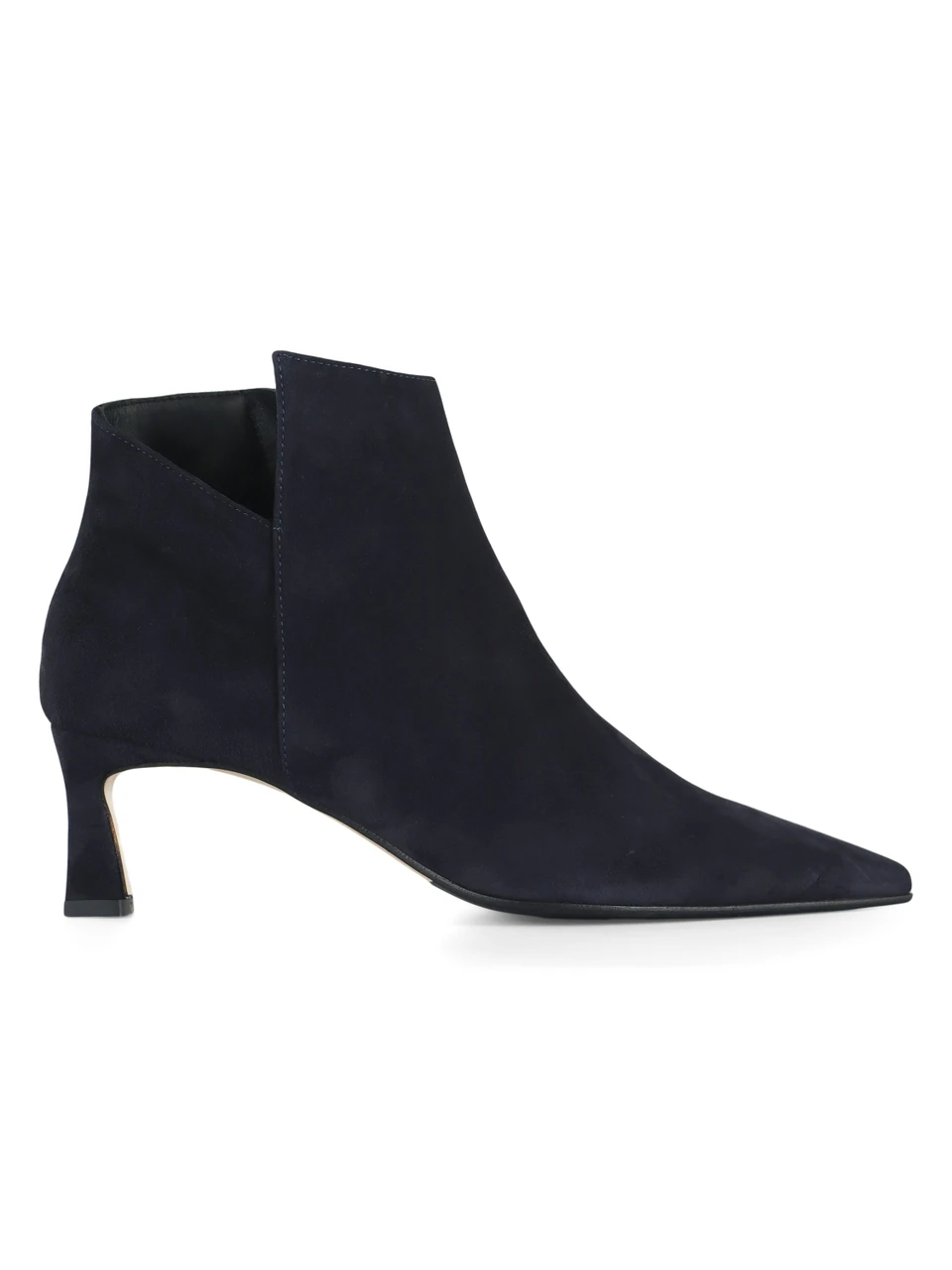 BLU SCURO | Stivaletto tacco medio in suede
