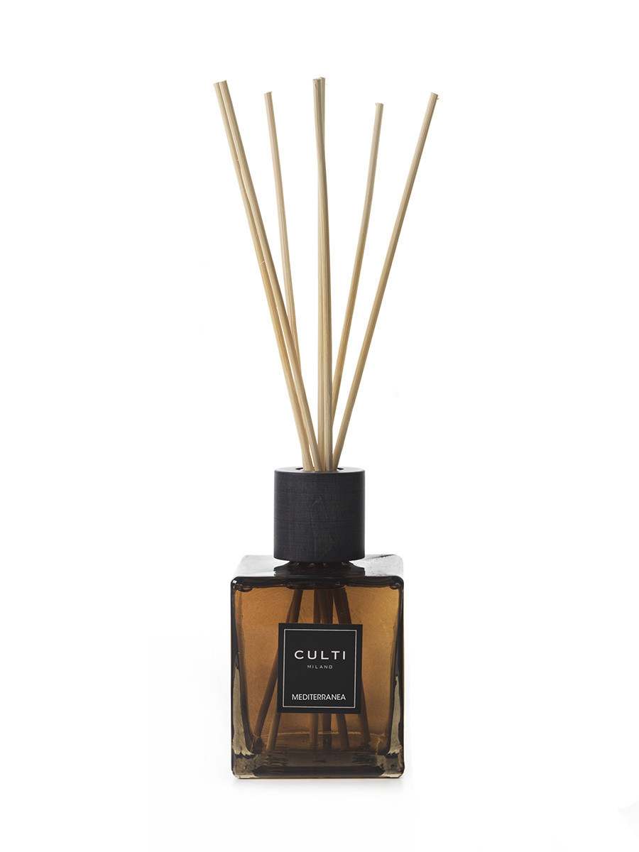 NERO | Diffusore a midollino "MEDITERRANEA"